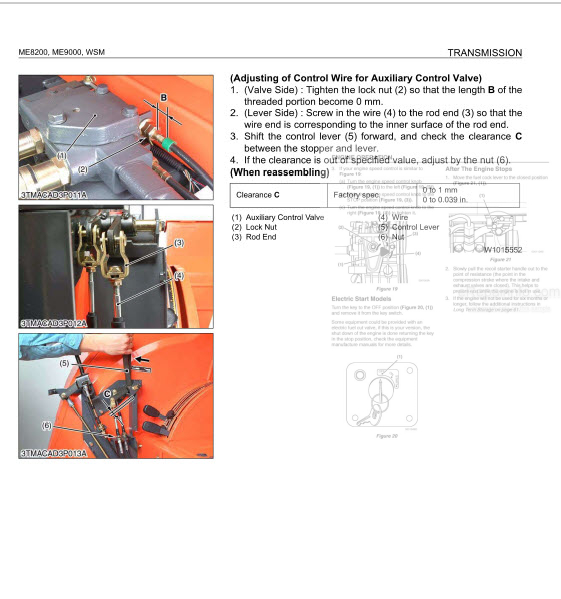 Photo 1 - Kubota ME8200 ME9000 Workshop Manual Tractor 9Y011-18303 in PDF