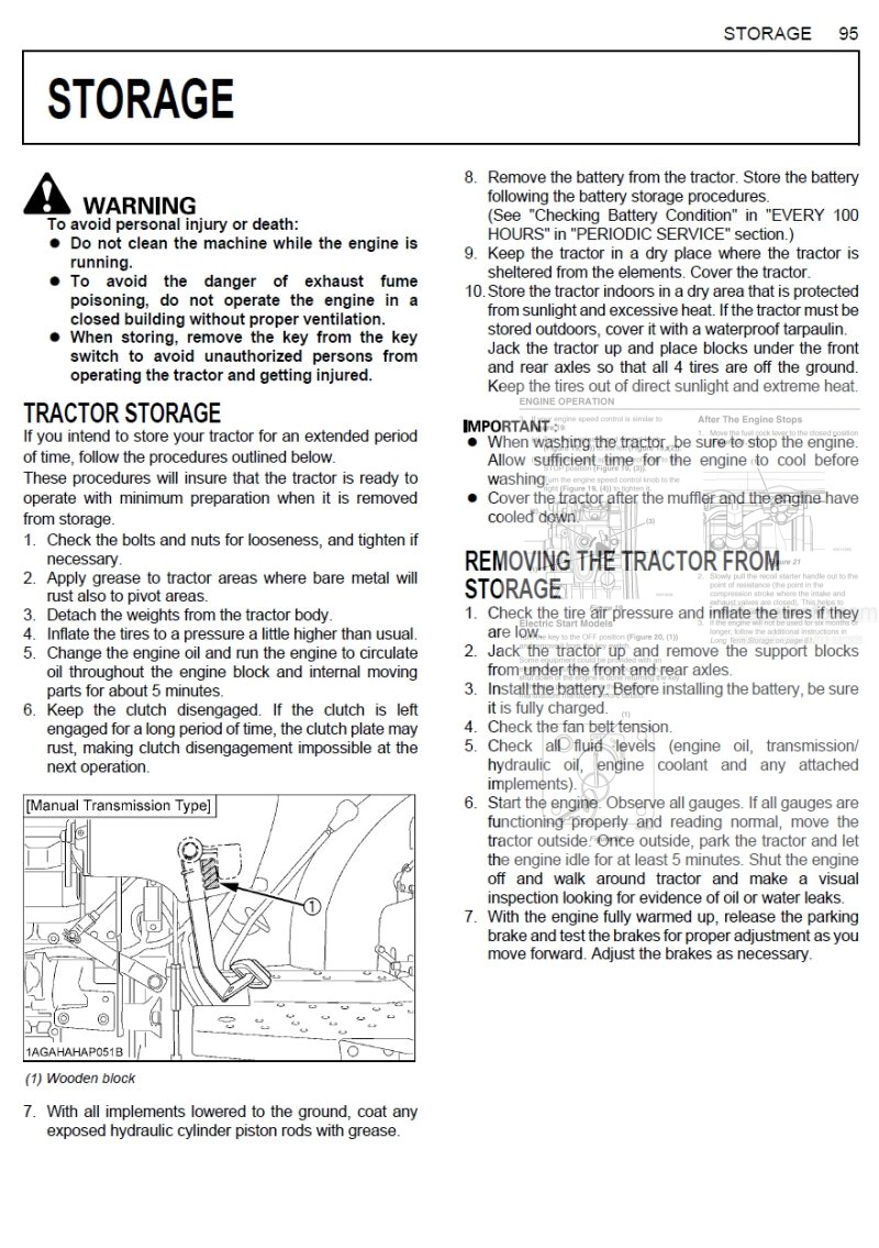 Photo 1 - Kubota MX4800 MX5200 MX5800 Operators Manual Tractor TC650-1971-2 in PDF