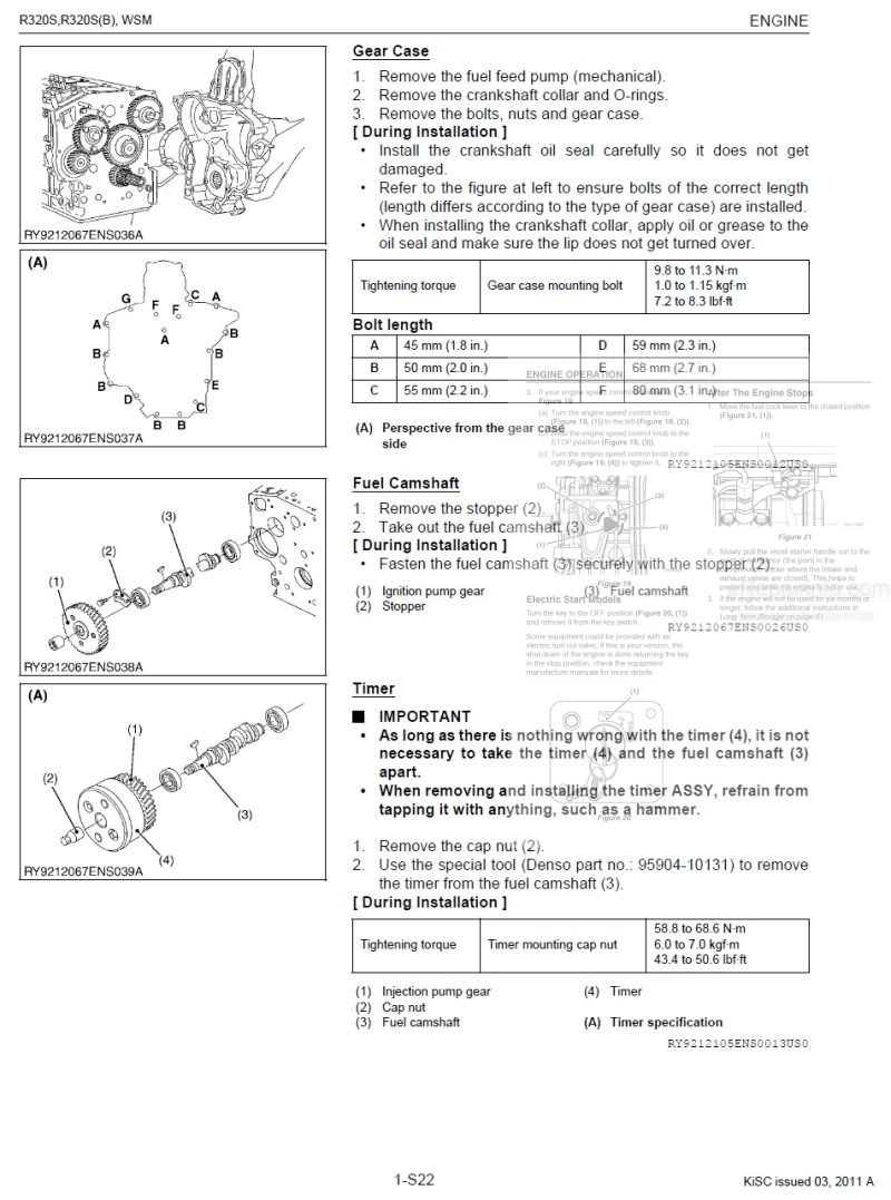 Photo 1 - Kubota R320S R320SB Workshop Manual Wheel Loader in PDF