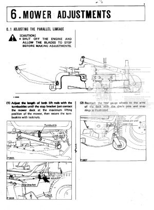 Photo 3 - Kubota RC40-G RC44-G RC48-G Operators Manual Rotary Mower in PDF