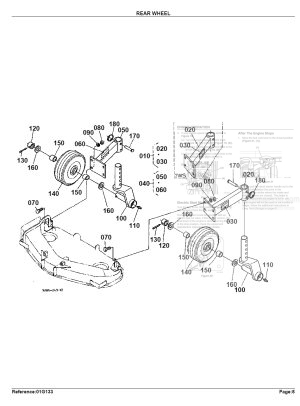 Photo 2 - Kubota RC54-G20 Parts Book Mower in PDF