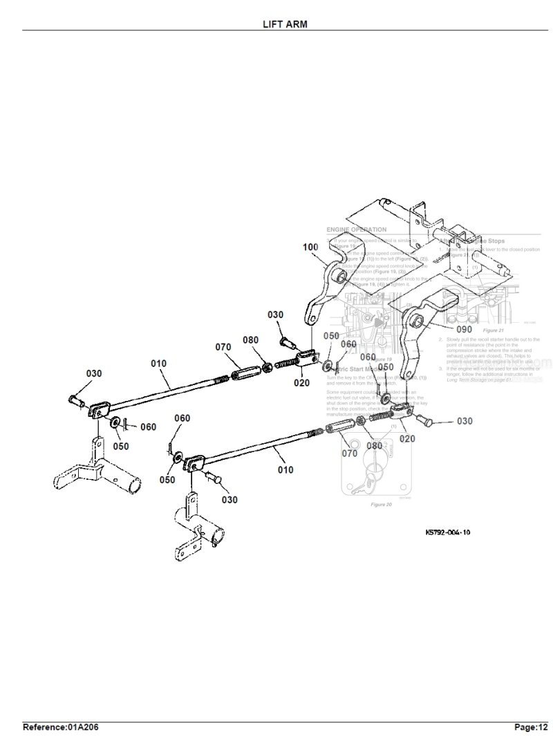 Photo 1 - Kubota RC72-30B Parts Book Mower in PDF