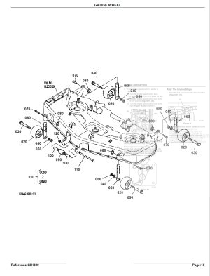 Photo 3 - Kubota RCK54-24G Parts Book Mower in PDF