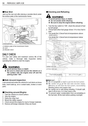 Photo 7 - Kubota RTV-X110C Operators Manual Utility Vehicle K7731-7121-6 in PDF