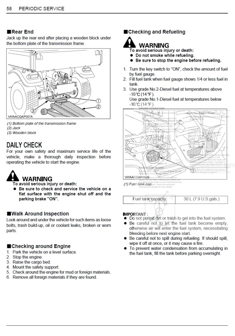 Photo 1 - Kubota RTV-X110C Operators Manual Utility Vehicle K7731-7121-6 in PDF