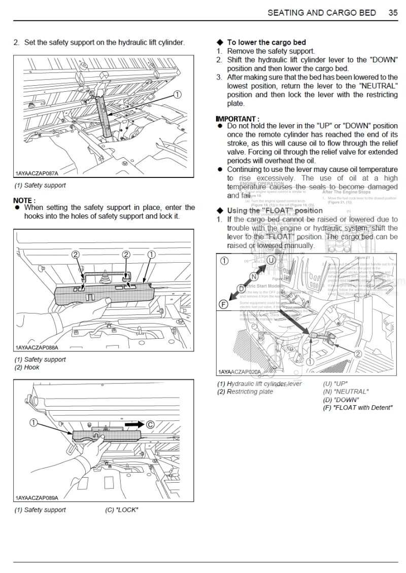 Photo 1 - Kubota RTV-X1140 Operators Manual Utility Vehicle K7621-7121-2 in PDF