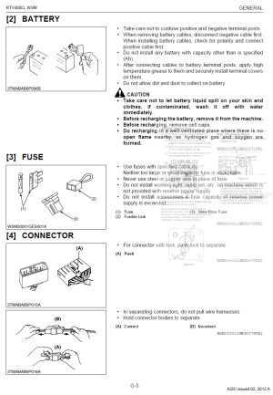 Photo 7 - Kubota RTV400CI Workshop Manual Utility Vehicle in PDF