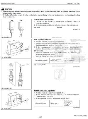 Photo 2 - Kubota SM-E2B Series Workshop Manual Diesel Engine in PDF