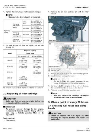 Photo 3 - Kubota SM-E4 Series Workshop Manual Diesel Engine 9Y311-00381 in PDF