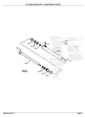 Photo 7 - Kubota TL420 Parts Book Loader in PDF