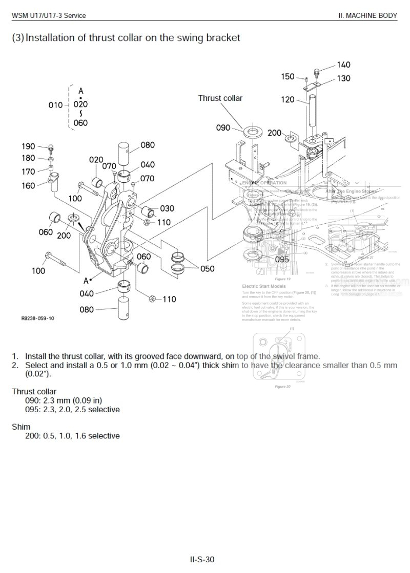 Photo 1 - Kubota U17 U17-3 Workshop Manual Excavator in PDF