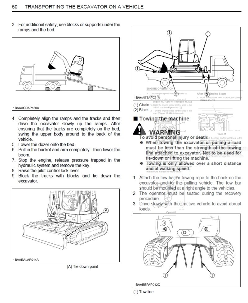 Photo 1 - Kubota U35-4 Operators Manual Compact Excavator RC788-8131-5 in PDF