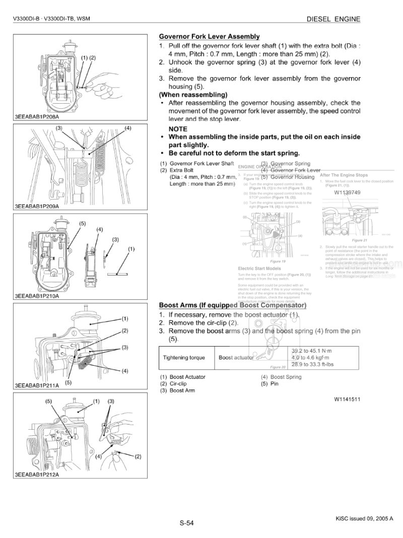 Photo 1 - Kubota V3300DI-B V3300DI-TB Workshop Manual Diesel Engine 97897-02264 in PDF