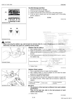 Photo 7 - Kubota V3307-DI-T-E2B Workshop Manual Diesel Engine 9Y111 -03162 in PDF