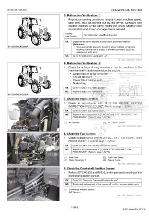 Photo 9 - Kubota V6108-CR-TIE4 Diagnosis Manual Common Rail System 9Y110-01860 in PDF