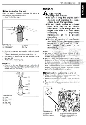 Photo 8 - Kubota Z482-E To D902 Operators Manual Diesel Engine 16676-8917-1 in PDF