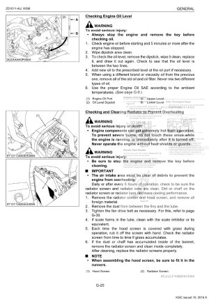 Photo 3 - Kubota ZD1011-AU Workshop Manual Mower 9Y111-13704 in PDF