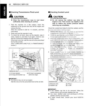 Photo 6 - Kubota ZG332 Operators Manual Zero Turn Mower K324-7128-4 in PDF